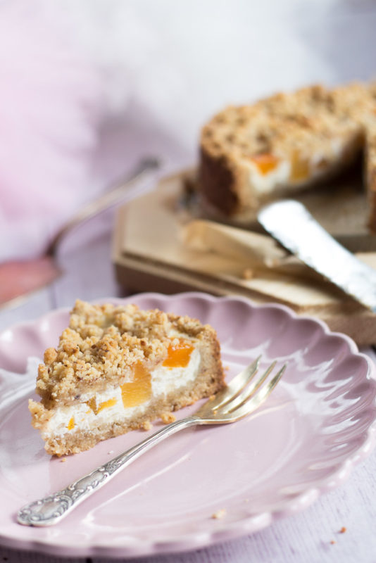 Pfirsich Streusel Kuchen - Absoluter Klassiker Der Kuchentafel